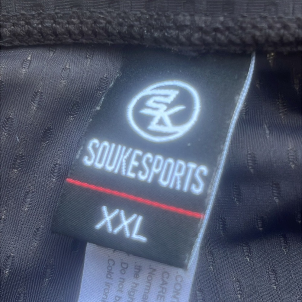 Soukesports Women's Black Padded Cycling Shorts Size XXL - Picture 3 of 7